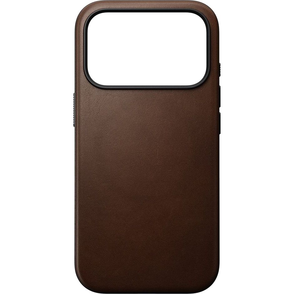 Skórzane etui Nomad Modern Leather do MagSafe, do iPhone 17 Pro, brązowe