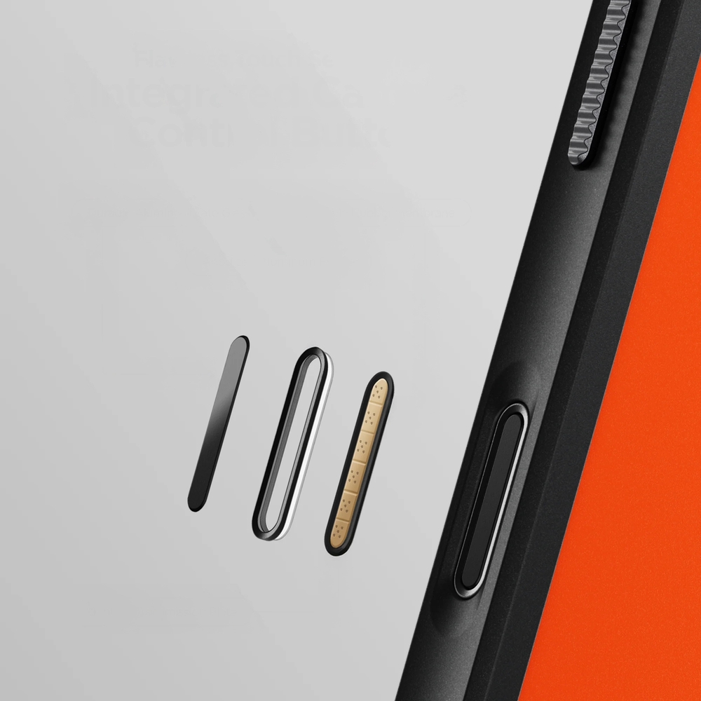 Etui ze skóry Nomad Rugged do iPhone 17 Pro, pomarańczowe