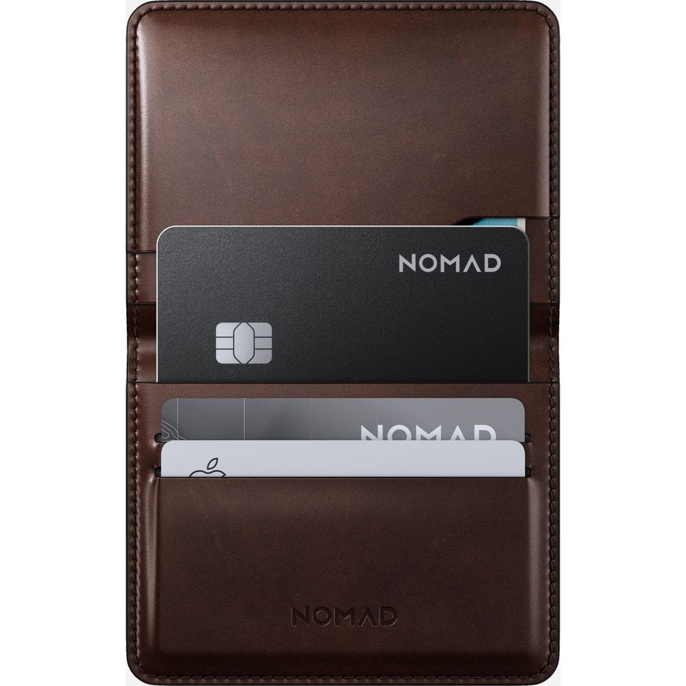 Nomad Tracking Card Pro, ultra cienka wygodna karta lokalizująca, minimalistyczny portfel, czarny