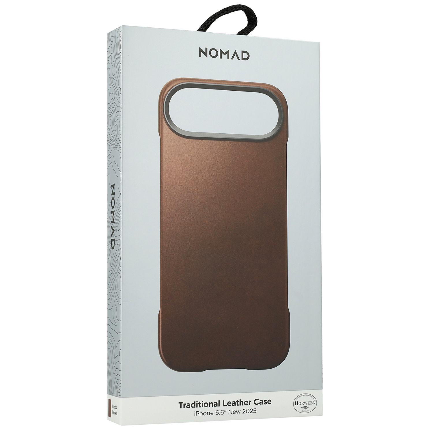Nomad Traditional Leather Mag Horween Series, ochronny case na plecki, elegancki smukły, brązowe