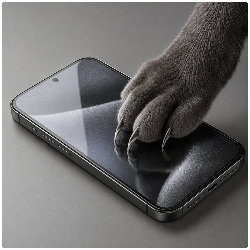 Odporne na zarysowania szkło YAXO AR Superhard Armor Glass zabezpieczające ekran iPhone 17 Pro Max