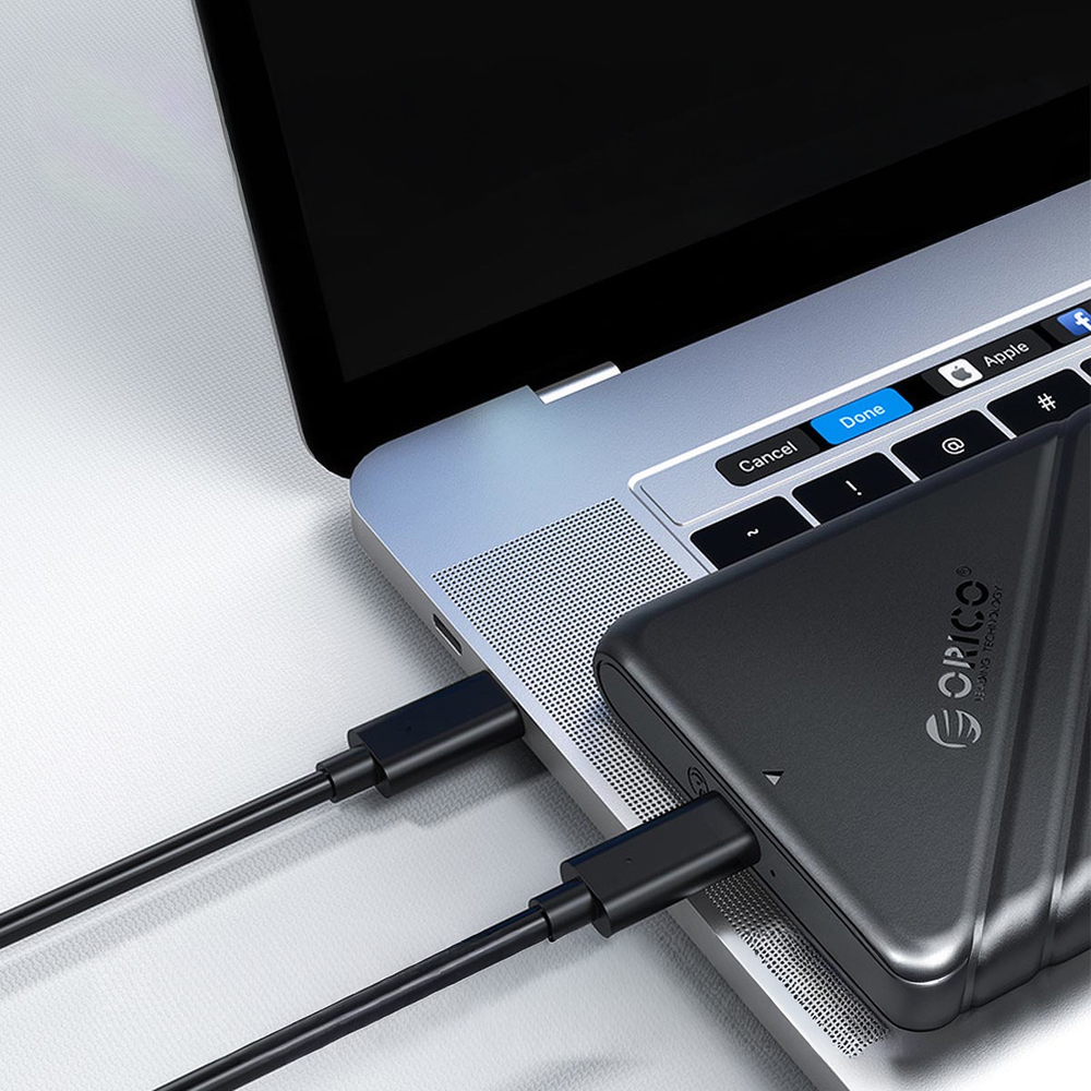 Orico 2.5 Inch Hard Drive Enclosure, szybkie kopiowanie plików, niezawodne prędkości, mobilny magazyn, czarne