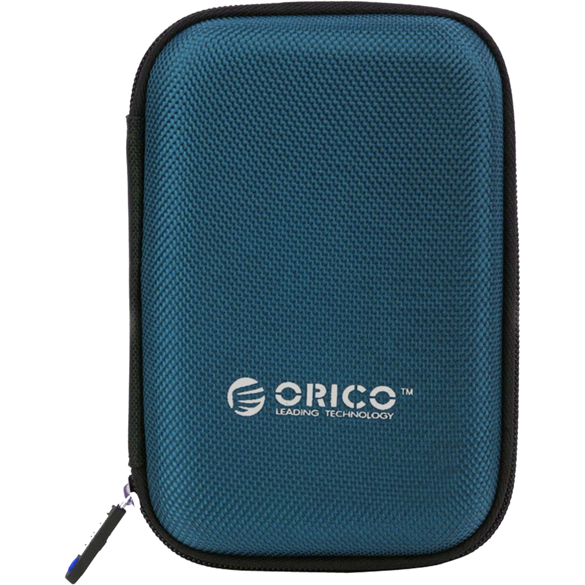 Orico Portable Storage Bag, kompaktowa ochrona dysku na podróż, praktyczna, niebieskie