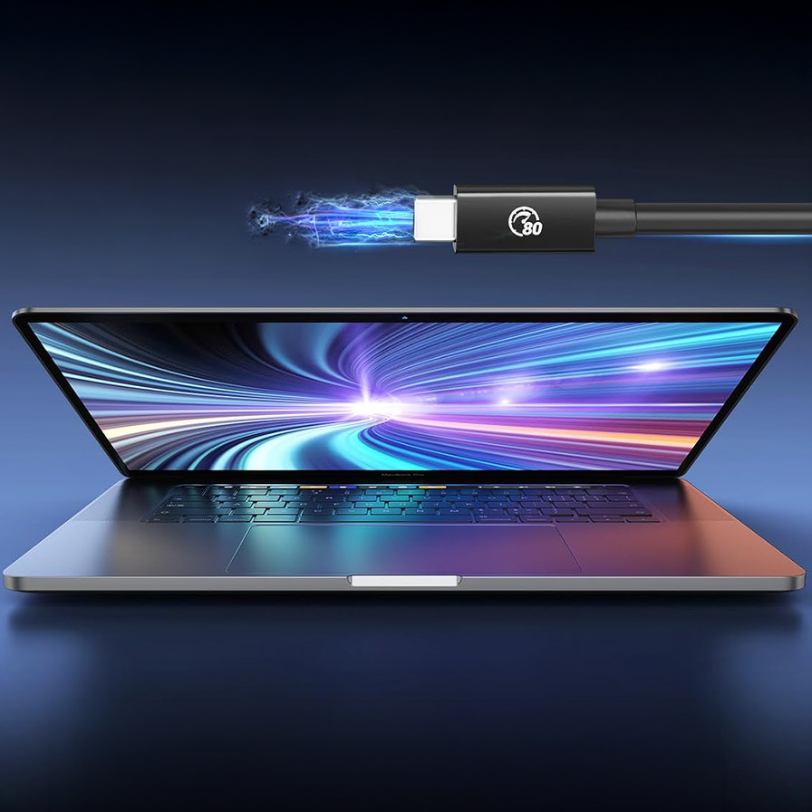 Orico Thunderbolt 5, pełna wydajność USB4 v2.0 kompatybilność, stabilny, czarny