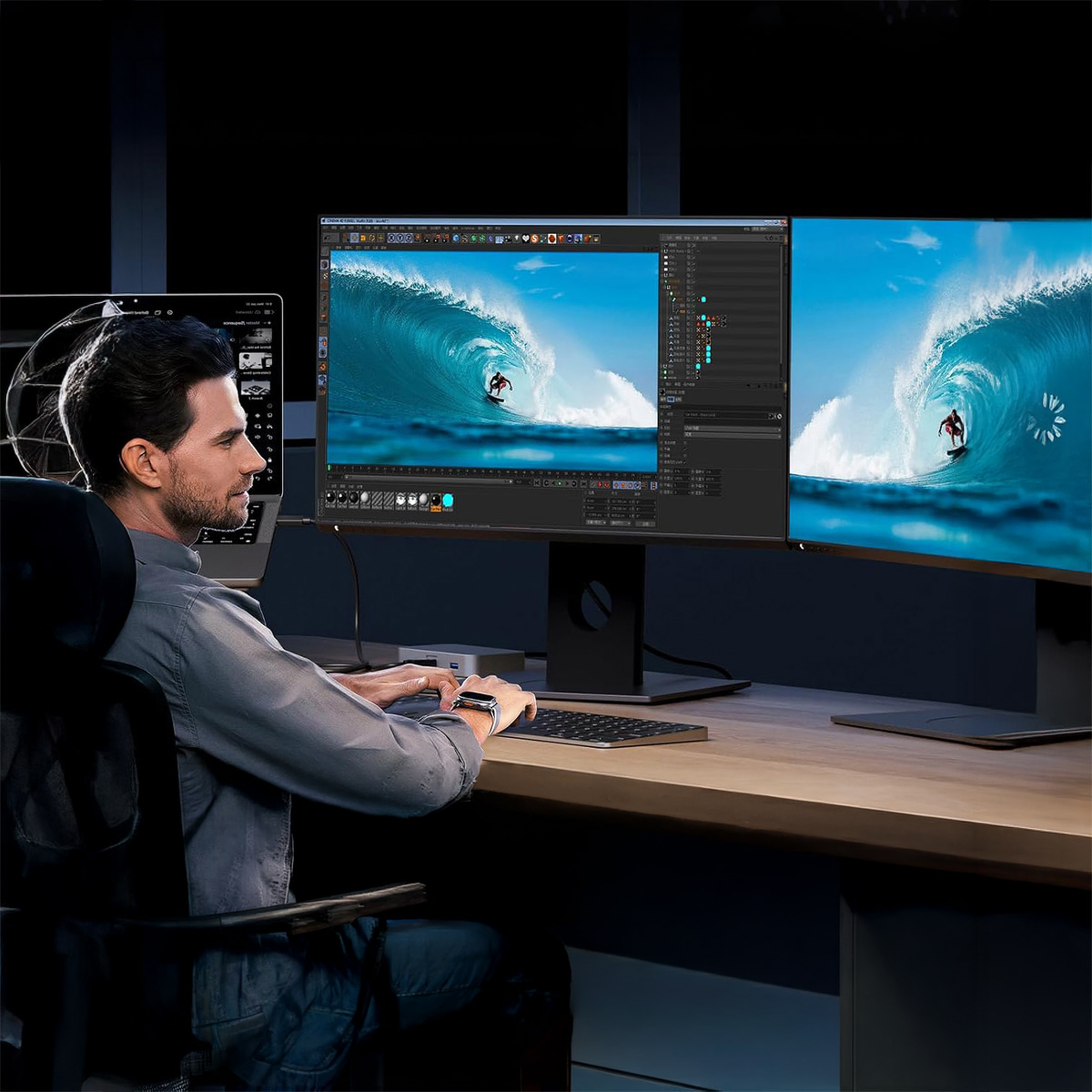 Orico Thunderbolt 5, lepsze ekranowanie chip e-marker stabilna transmisja, solidny, czarny