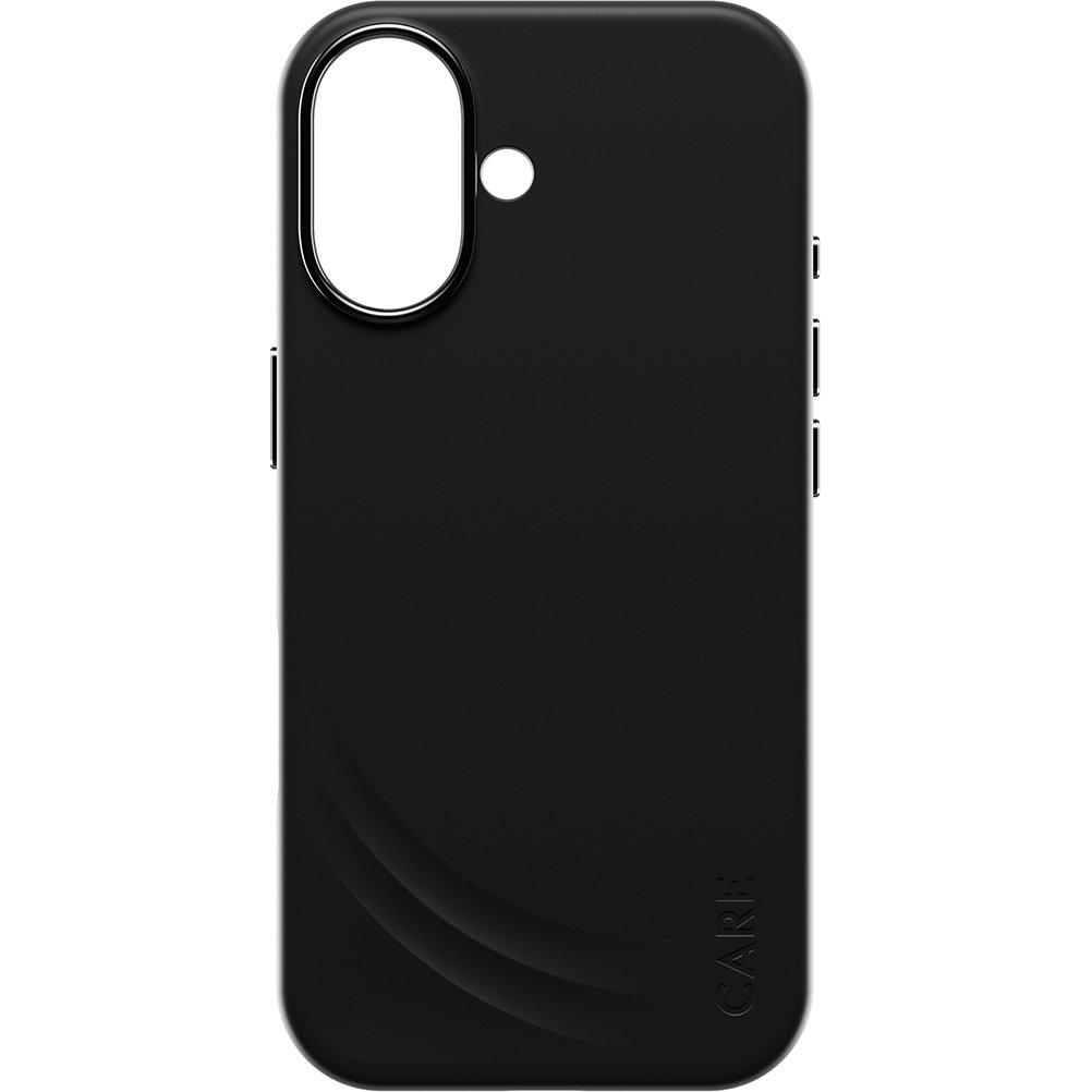 CARE by PanzerGlass Fashion Case Flow, silikonowa ochrona bumper magnesy microsztywność, czarne