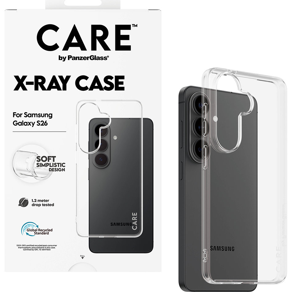 Etui CARE by PanzerGlass dla Galaxy S26, przezroczyste