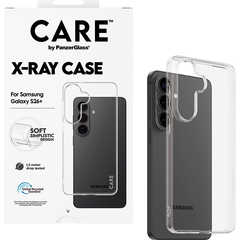 Etui CARE by PanzerGlass dla Galaxy S26 Plus, przezroczyste
