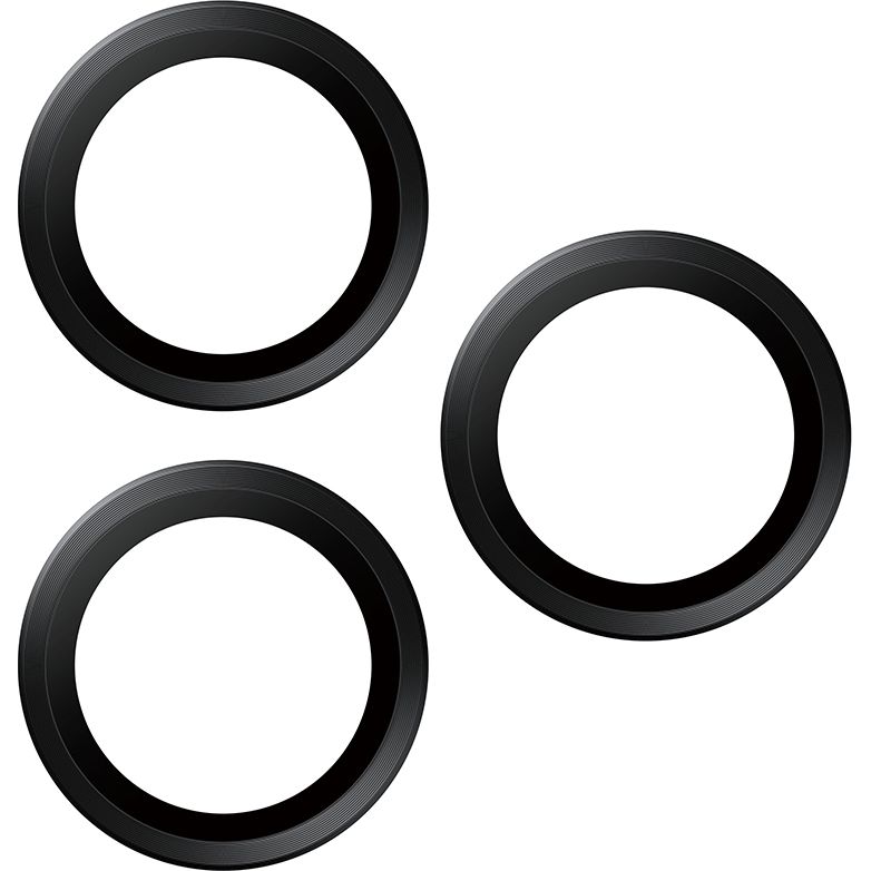 Pojedyncze lensy ze szkła ceramicznego i aluminium na aparat z aplikatorem PanzerGlass Hoops Ceramic II do iPhone 17 Pro Max / 17 Pro / 16 Pro Max / 16 Pro