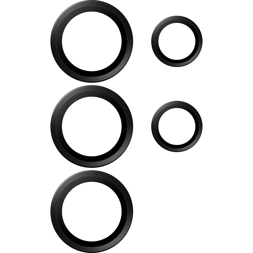Pojedyncze lensy ze szkła ceramicznego i aluminium na aparat z aplikatorem PanzerGlass Hoops Ceramic II do Galaxy S26 Ultra