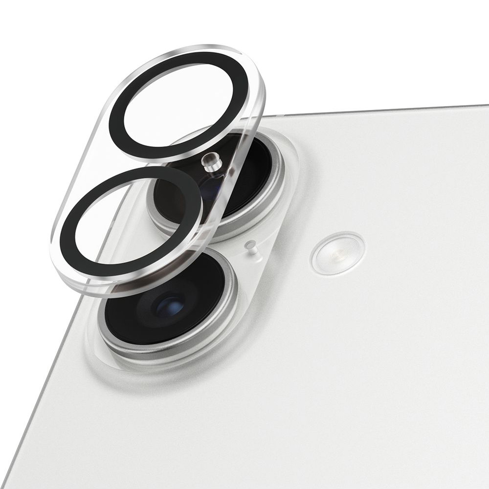 Szkło hartowane na aparat PanzerGlass PicturePerfect Camera Lens Protector dla iPhone 17, przezroczysto-czarne