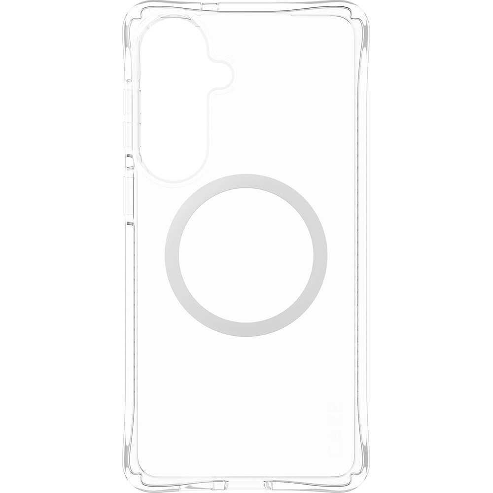 Etui CARE by PanzerGlass Samba Case do MagSafe do Galaxy S26 Ultra, przezroczysto-białe