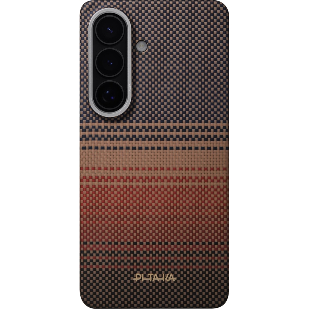 Pitaka Edge Case w kolorze brązowo-czarnym do Galaxy S26 Plus