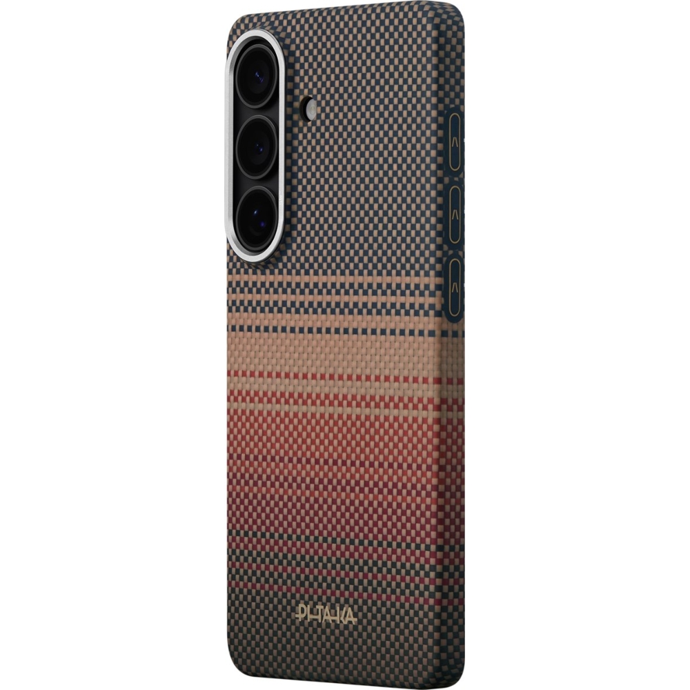 Pitaka Edge Case w kolorze brązowo-czarnym do Galaxy S26 Plus