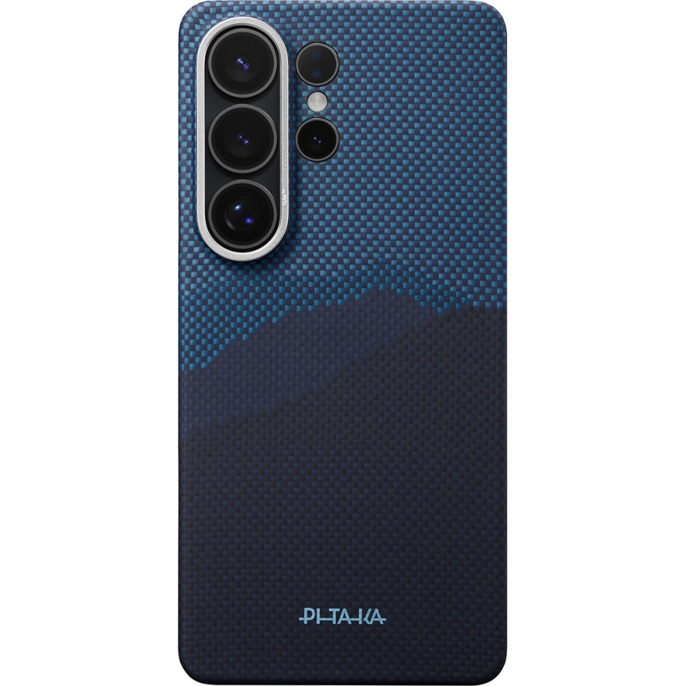 Pitaka Edge Case, etui ochronne z magnesami i wsparciem profilu MPP, trwałe i funkcjonalne, niebieskie