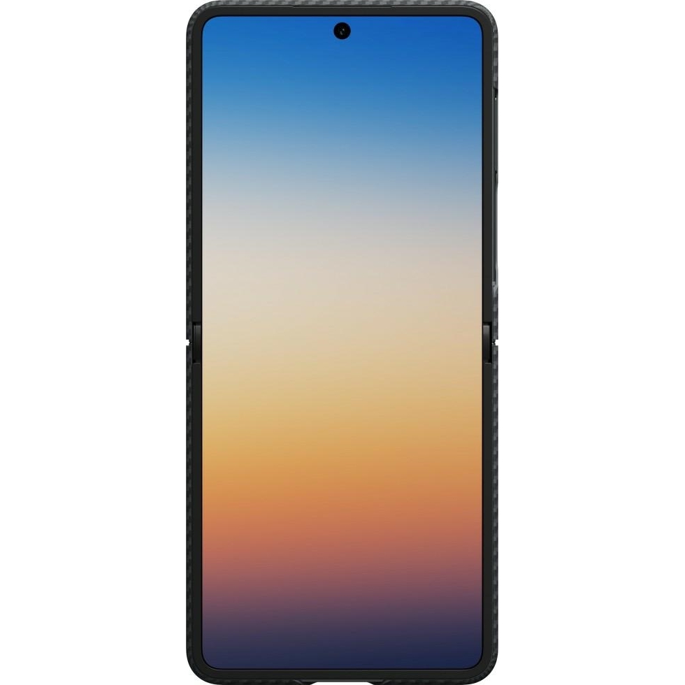 PITAKA Edge Case, aramidowa faktura cienka wytrzymałość lekkość minimalistyczny styl, szaro-czarne
