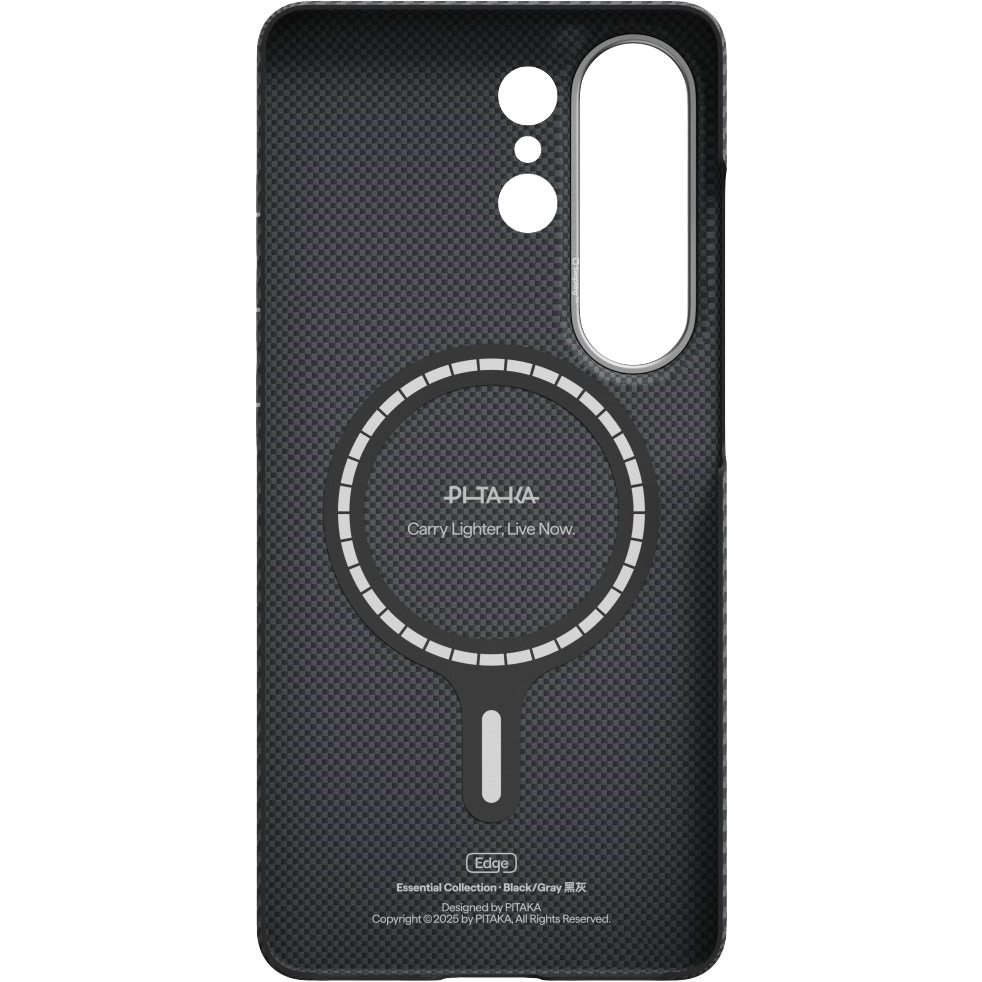 Pitaka Edge Case, etui z trzema programowalnymi przyciskami, szybki dostęp do skrótów, czarne