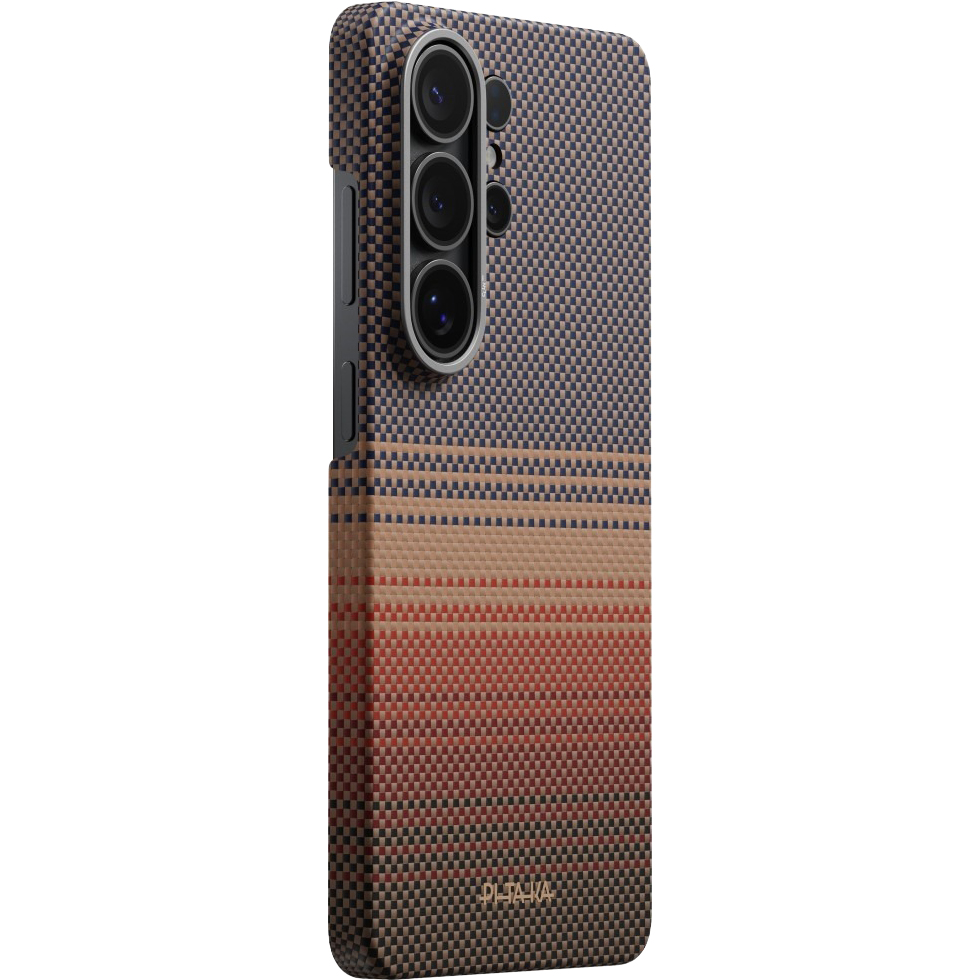 Pitaka Edge Case, mocna ochrona i aramidowy splot, solidne zabezpieczenie, brązowo-czarne