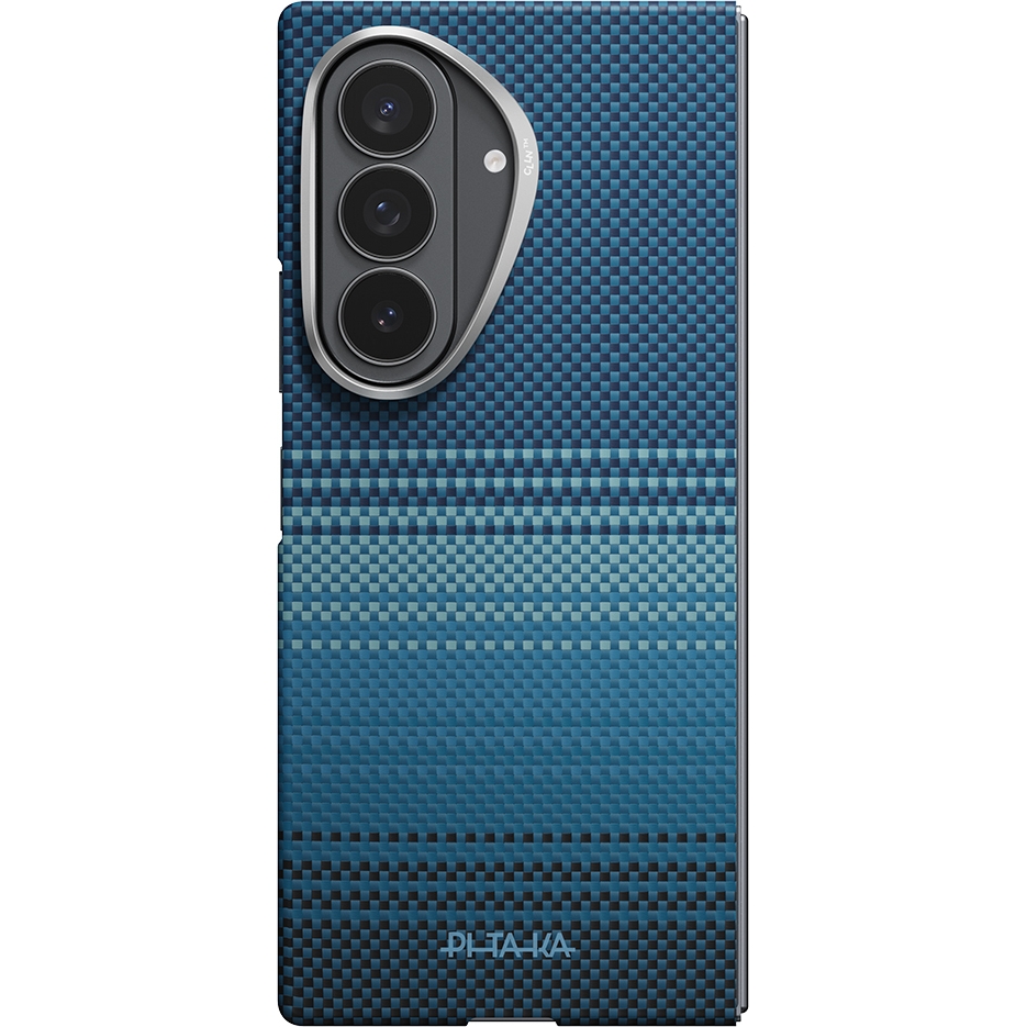 PITAKA Edge Case, ochronny case lekki trwały solidny minimalistyczny elegancki smukły, niebieskie