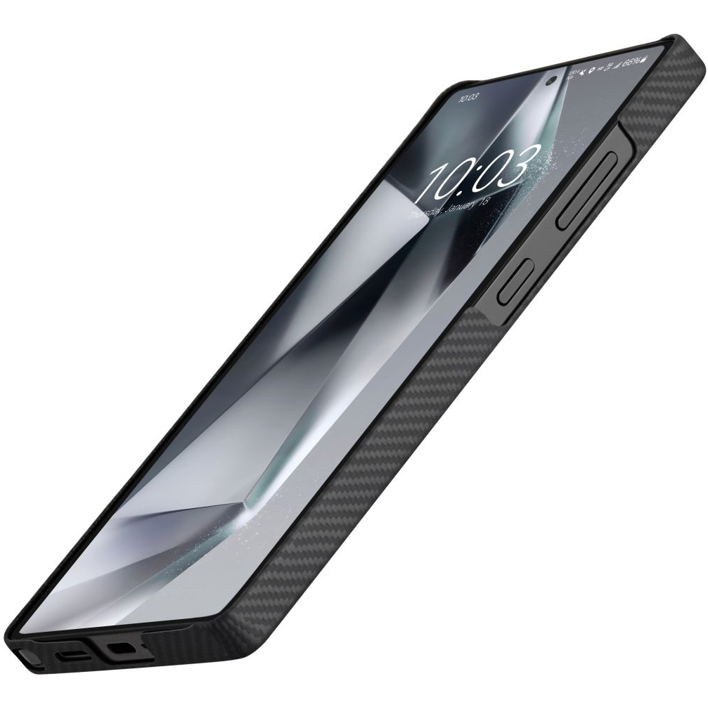 PITAKA Ultra-Slim Case, MagSafe kompatybilność ergonomiczny łatwy wygoda funkcjonalność, czarne