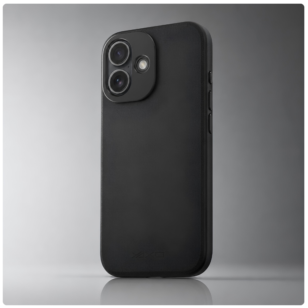 Kameraschutz der YAXO Leather Gear Hülle für iPhone 17