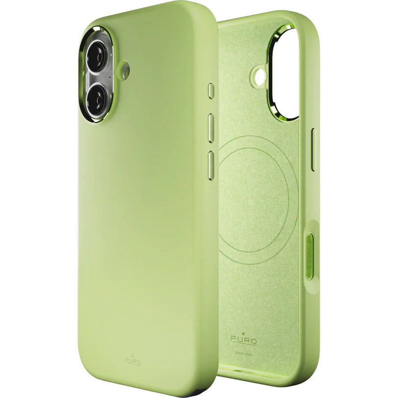 Etui Puro Icon Mag Pro do MagSafe do iPhone 17, zielone. 