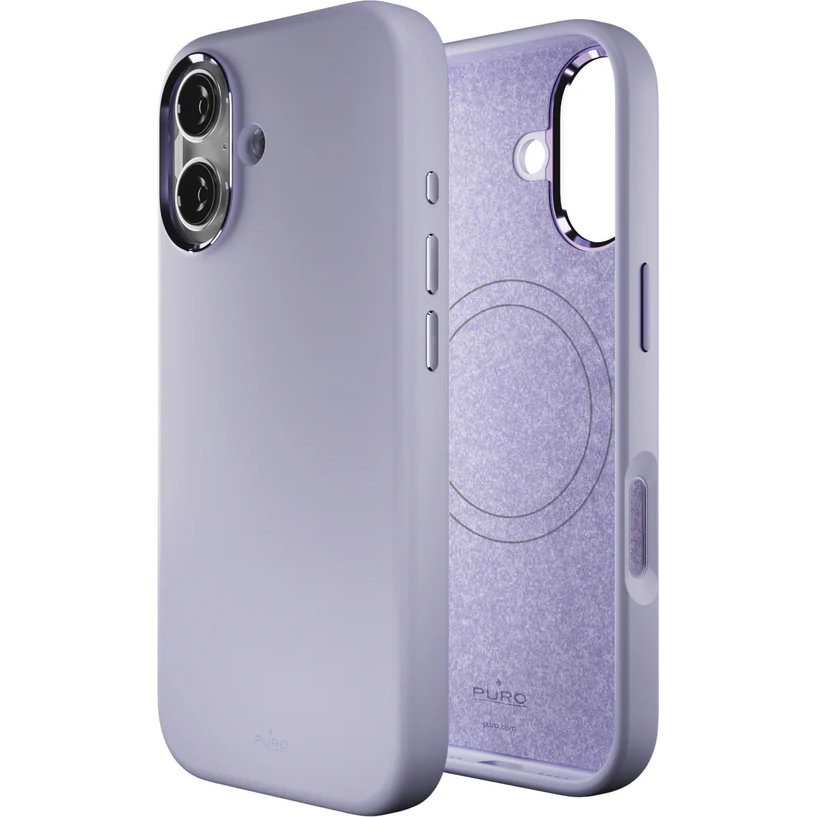 Etui Puro Icon Mag Pro do MagSafe do iPhone 17, fioletowe. 
