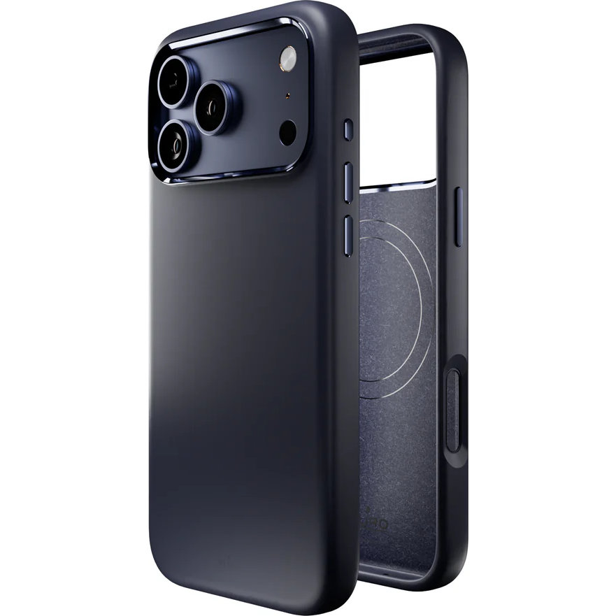 Etui Puro Icon Mag Pro do MagSafe do iPhone 17 Pro, granatowe. 
