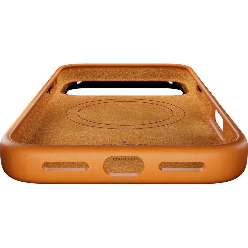 Etui Puro Icon Mag Pro do MagSafe do iPhone 17 Pro, pomarańczowe. 