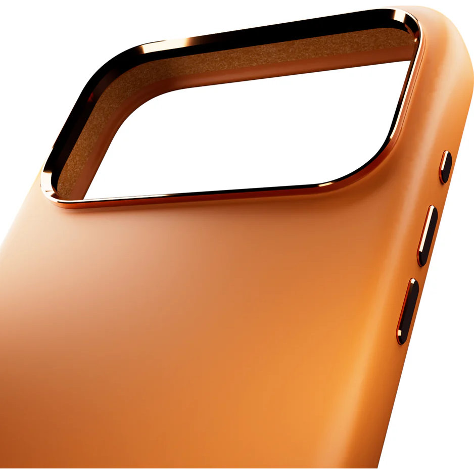 Etui Puro Icon Mag Pro do MagSafe do iPhone 17 Pro, pomarańczowe. 