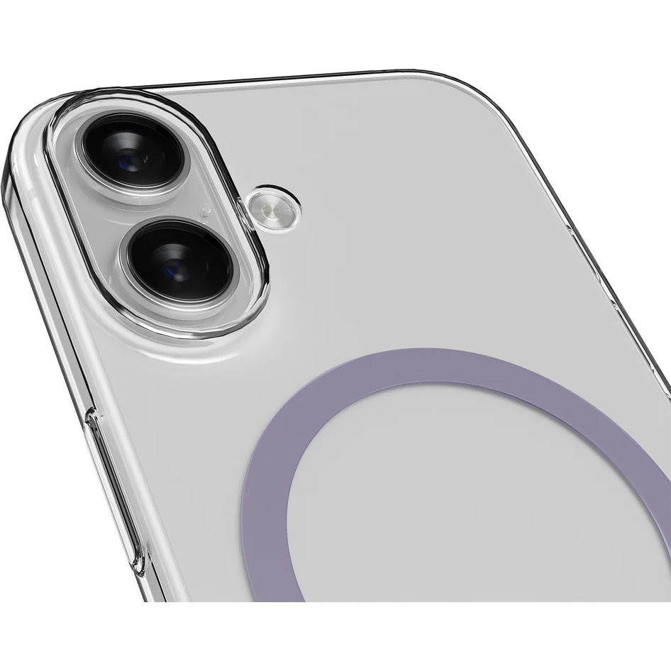 Etui Puro Lite Mag Pro do iPhone 17, przezroczysto-różowe