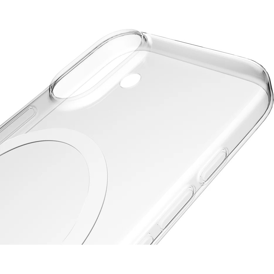 Etui Puro Lite Mag Pro do iPhone 17, przezroczysto-białe