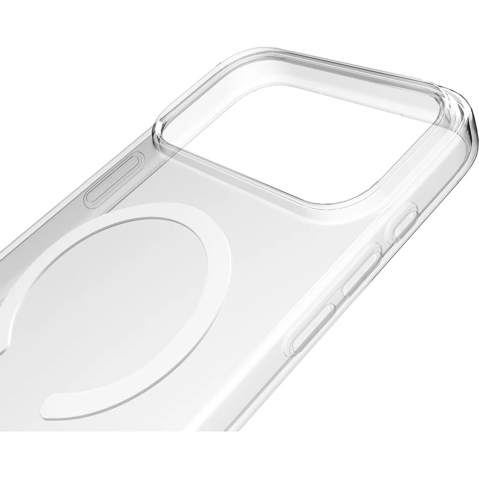 Etui Puro Lite Mag Pro do iPhone 17 Pro, przezroczysto-białe