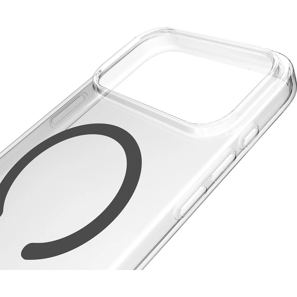 Etui Puro Lite Mag Pro do iPhone 17 Pro Max, przezroczysto-szare