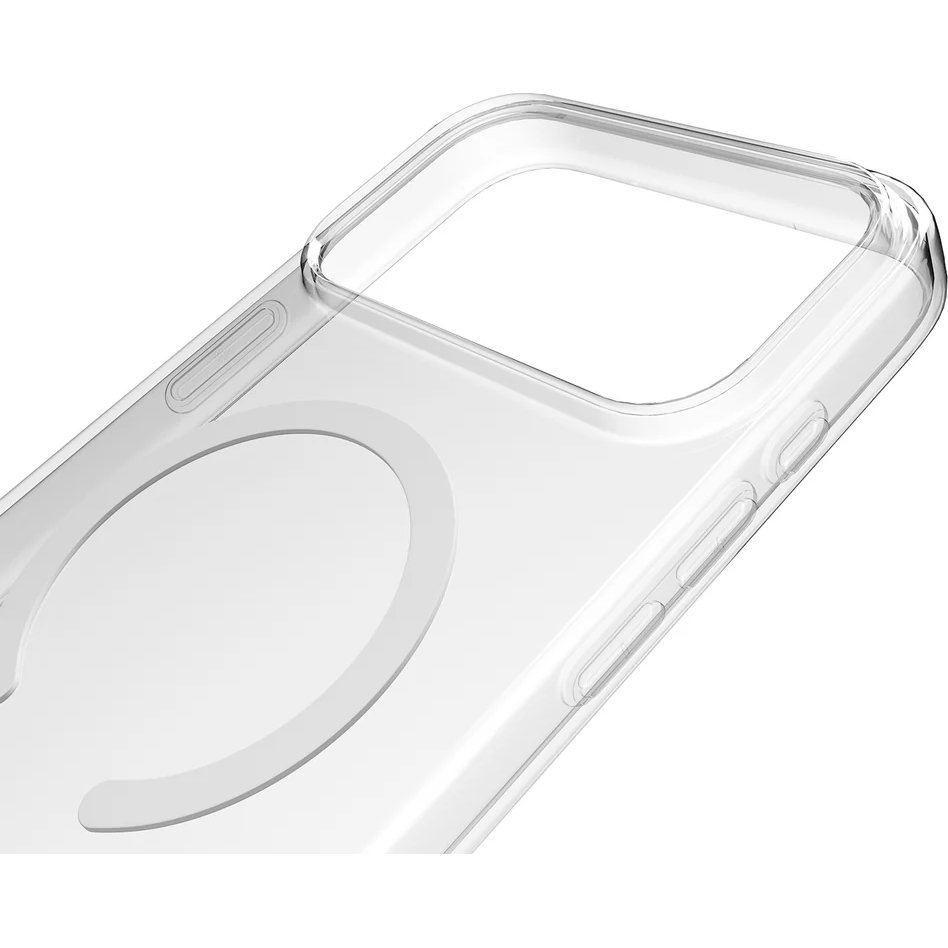 Etui Puro Lite Mag Pro do iPhone 17 Pro Max, przezroczysto-białe