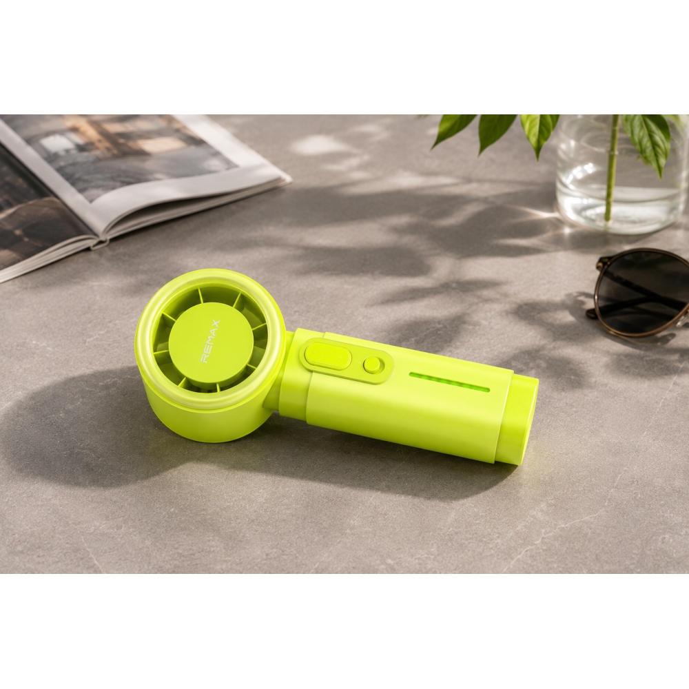Wiatrak Remax Handheld Fan RS-SF23 w kolorze zielonym