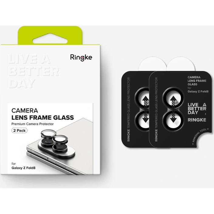 Szkła hartowane / nakładki Camera Lens Frame Glass marki Ringke do Samsung Galaxy Z Fold8