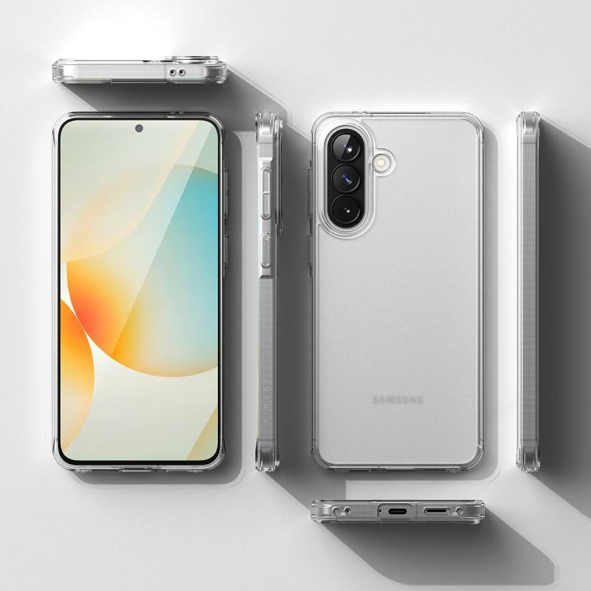 Etui Ringke Fusion do Galaxy A57 5G, przezroczysto-matowe