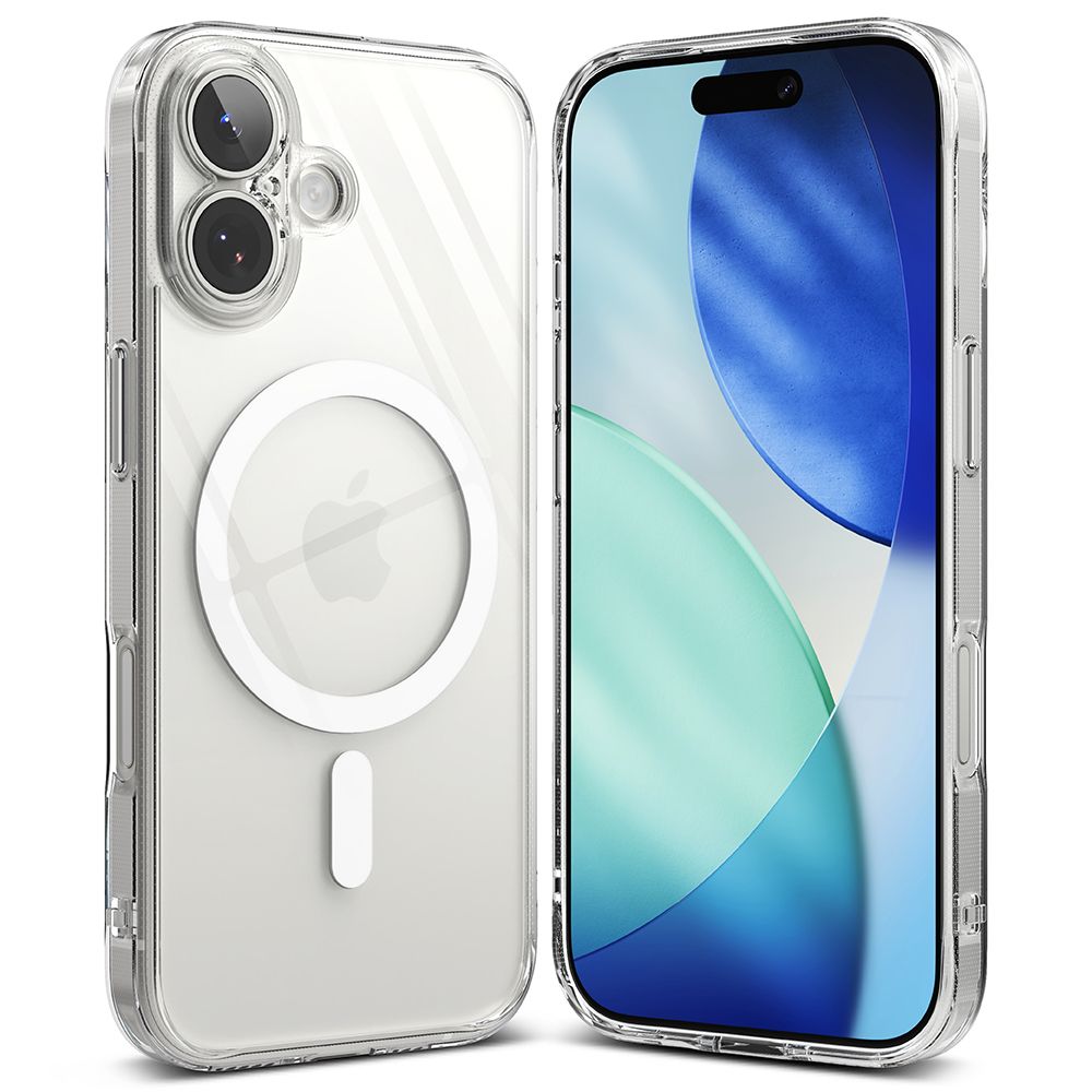 Etui Ringke Fusion Magnetic do iPhone 17, przezroczyste