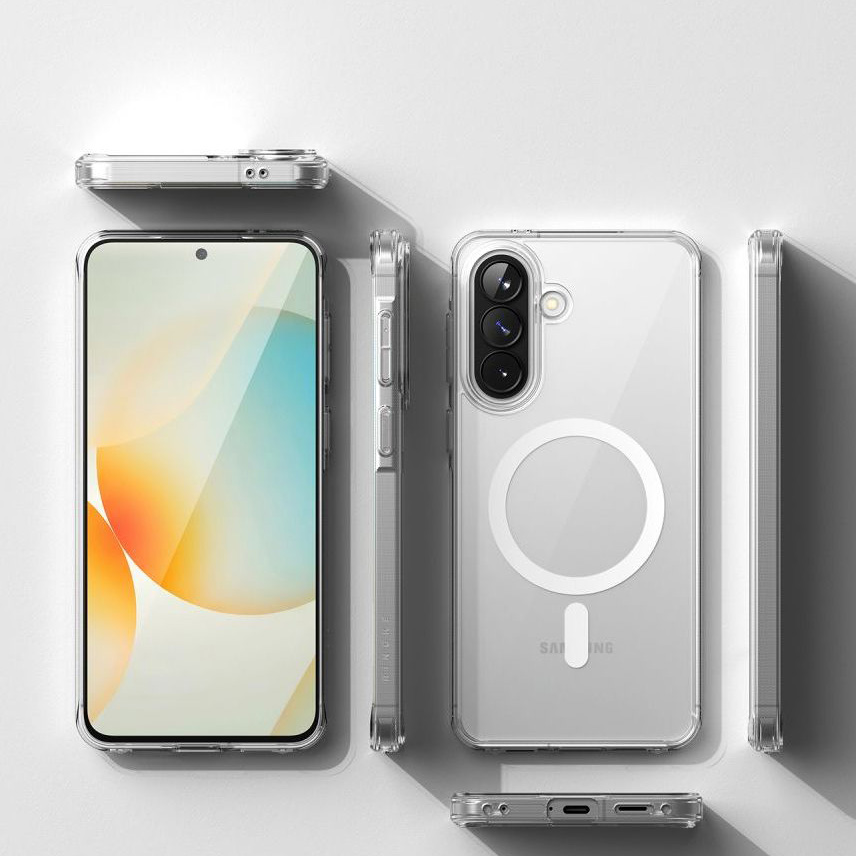 Etui Ringke Fusion Magnetic do Galaxy A57 5G, przezroczyste
