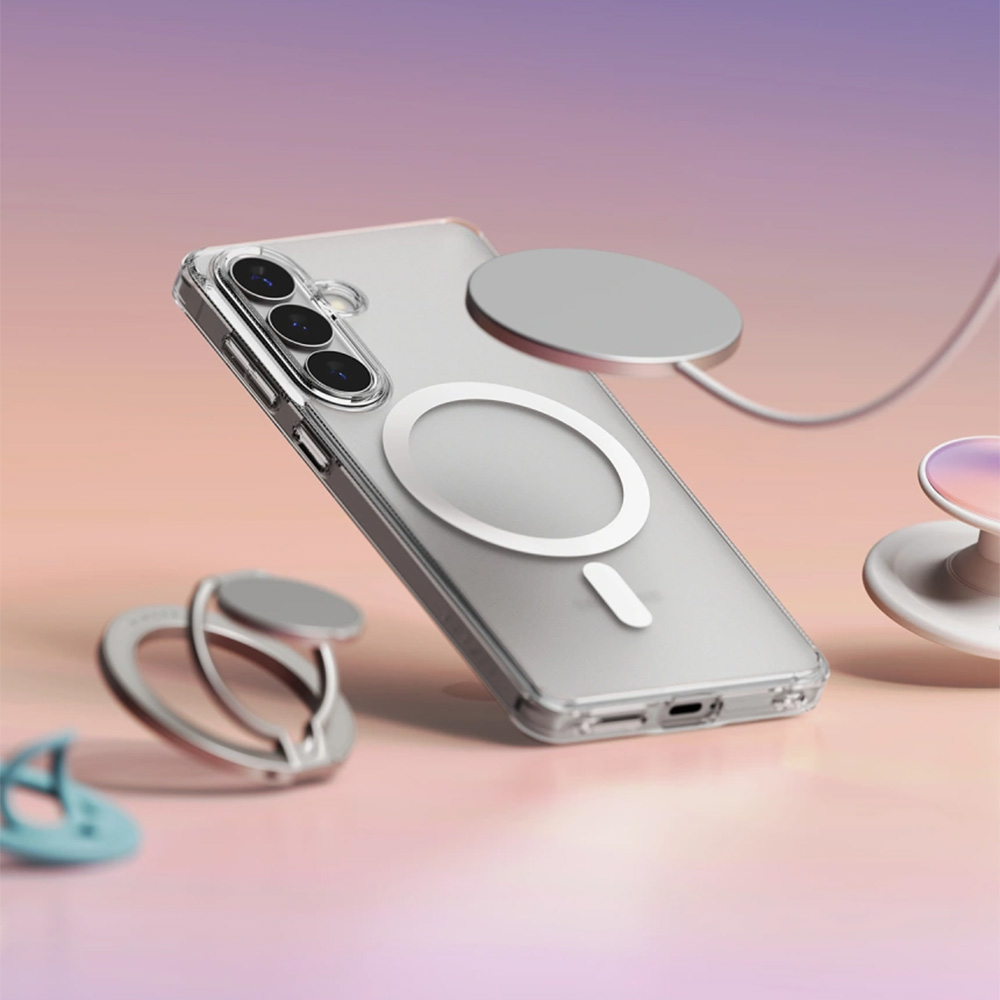 Etui Ringke Fusion Magnetic do Galaxy S26, przezroczyste