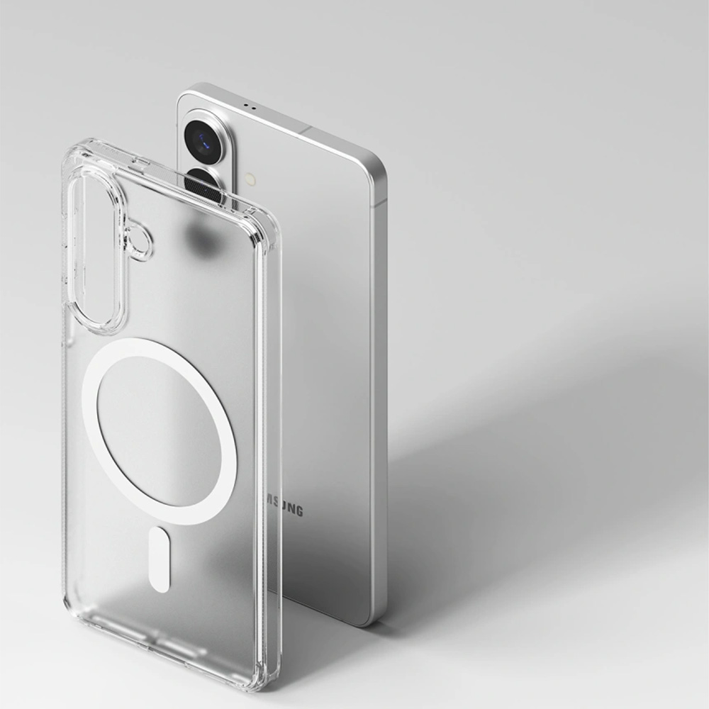Etui Ringke Fusion Magnetic do Galaxy S26, przezroczyste