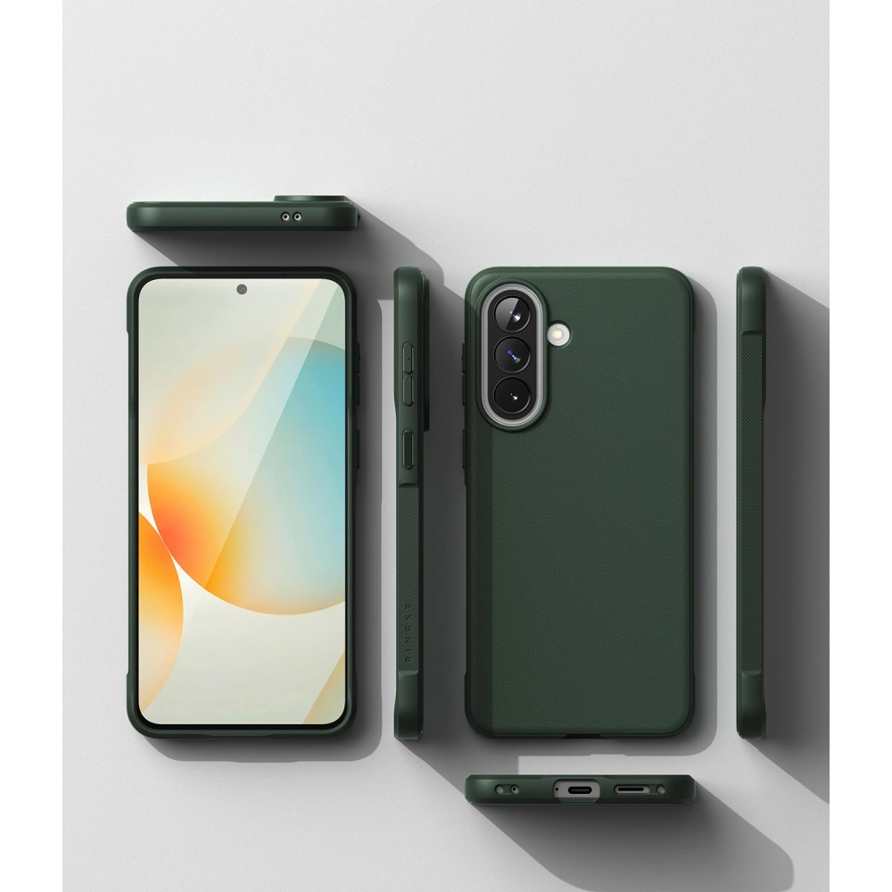 Elastyczne etui Ringke Onyx do Samsung Galaxy A57 5G, zielone