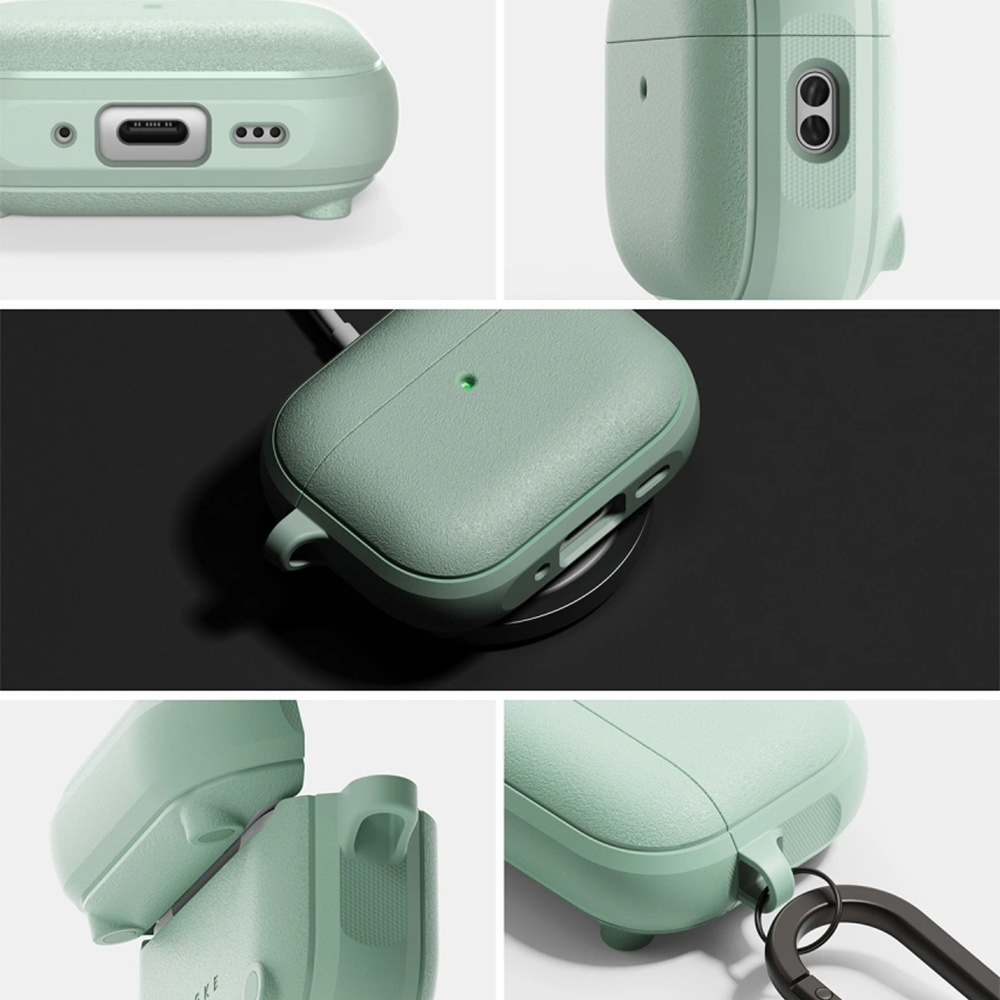 Etui Ringke Onyx Magnetic do MagSafe do AirPods Pro 3, miętowe