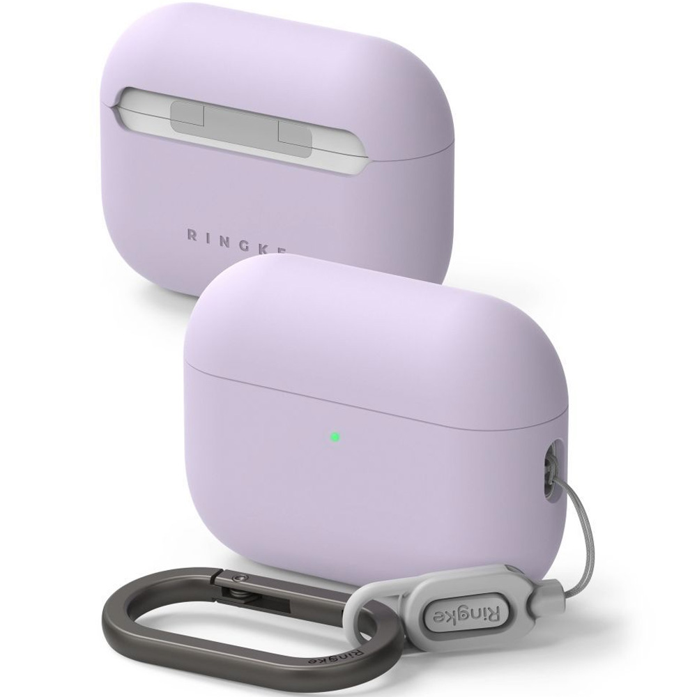 Etui Ringke Silicone do Apple AirPods Pro 3, fioletowe