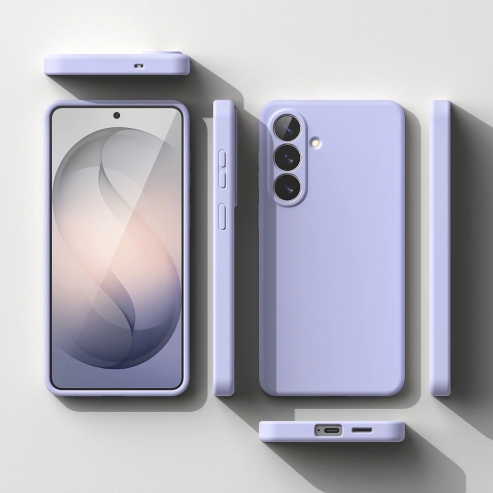 Etui Ringke Silicone Magnetic do Galaxy S26, fioletowe