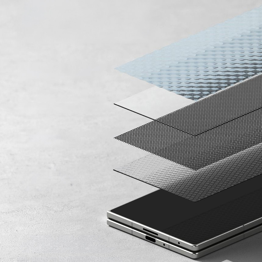 Ringke Easy Slide Privacy 360, szkło ochronne z powłoką oleofobową do Galaxy Z Fold8 Ultra