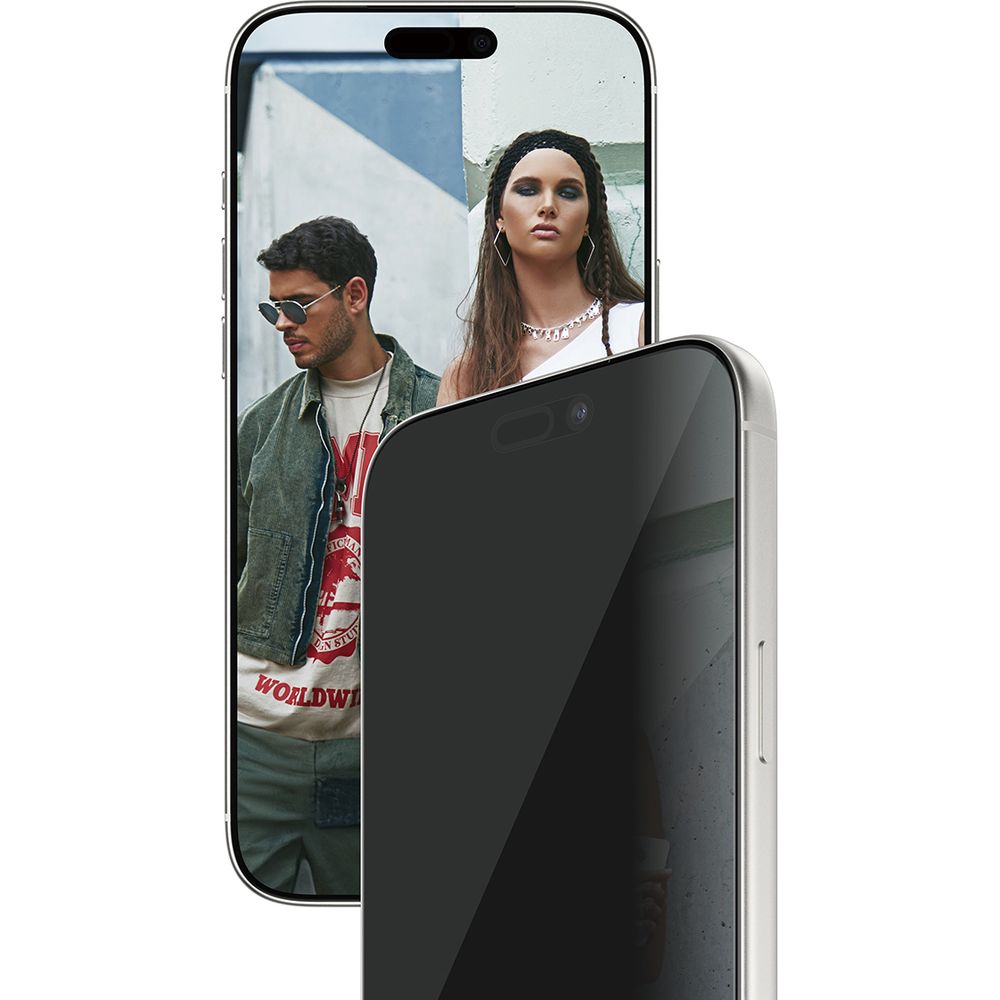Szkło prywatyzujące + aplikator, hartowana szybka na cały ekran SAFE by PanzerGlass Ultra-Wide Fit Privacy + EasyAligner do iPhone 17 Pro Max