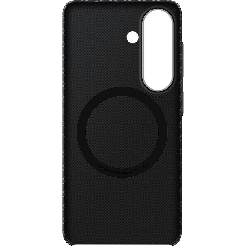 Samsung Carbon Magnet Case, aramidowa wytrzymałość lekkość smukłość wygoda użytkowania, szare z włóknem węglowym