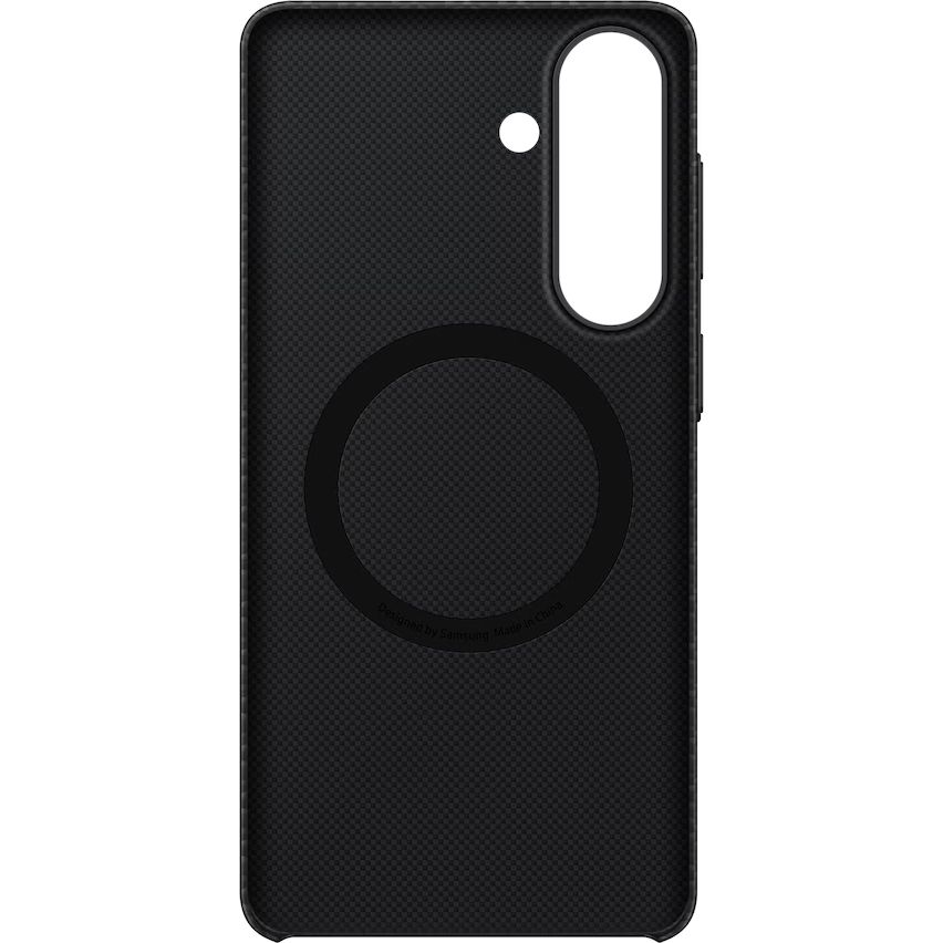 Samsung Carbon Magnet Case, aramidowa wytrzymałość lekkość smukłość wygoda użytkowania, czarne z włóknem węglowym